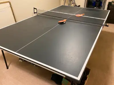 Table tennis table., View more