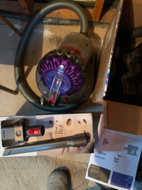Dyson ball canister and hand held