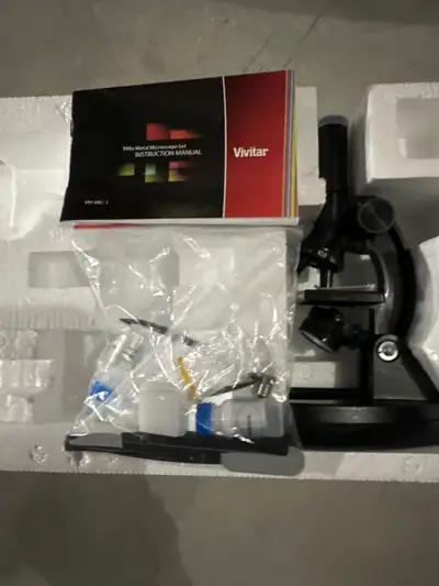 Vivitar toy microscope, View more