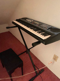 Electric Organ Keyboard with seat