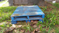 Free 2 Wooden Pallets in Good Condition