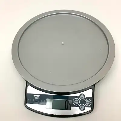 Digital kitchen scale for accurately measuring ingredients while cooking, baking, meal prepping, or...