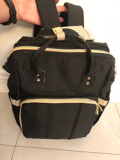 Black backpack in new  condition with , View more