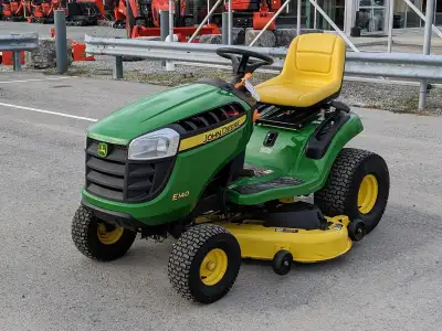 2018 John Deere E140 48" Riding Mower, View more