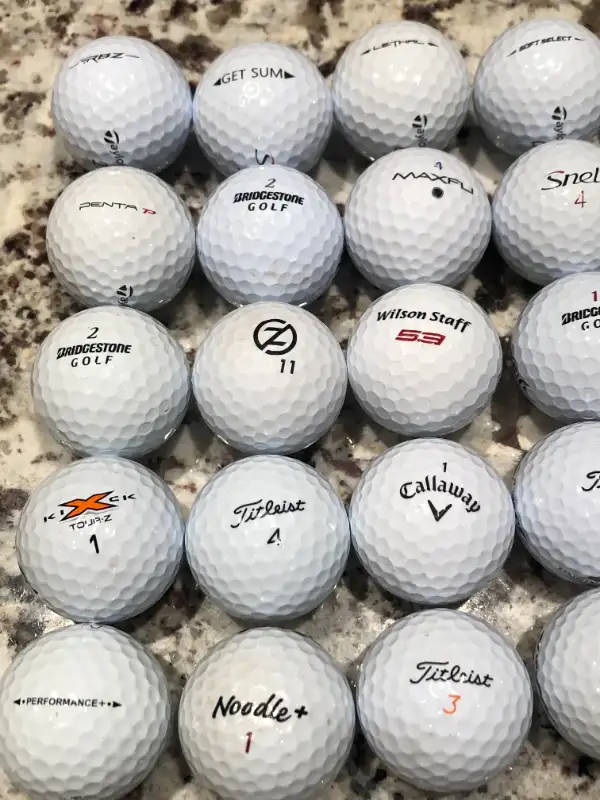 Golf Balls Miscellaneous White for $1 each Excellent conditions in Golf in Kitchener / Waterloo - Image 3