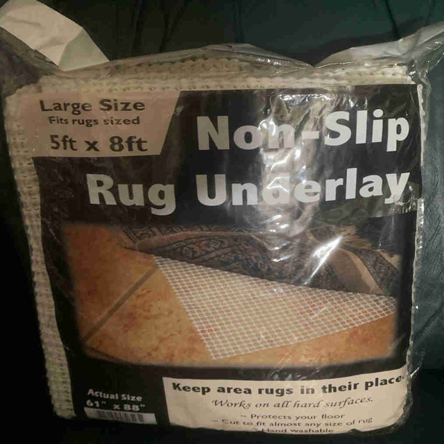 Non Slip Rug Underlay NEW in Rugs, Carpets & Runners in Winnipeg