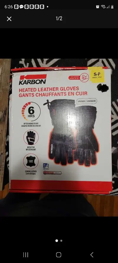 Karbon Heated Gloves , View more