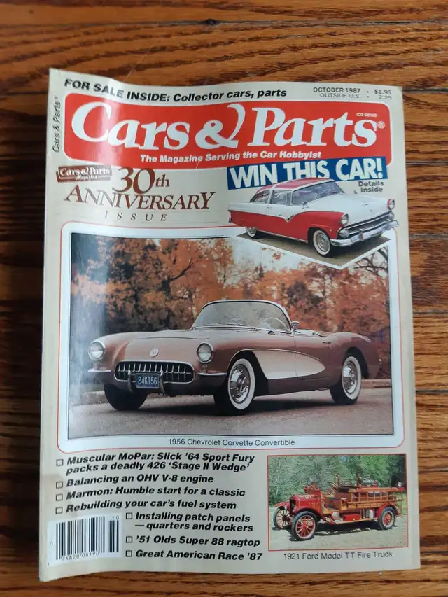 CARS & PARTS MAGAZINE OCTOBER 1987 IN GOOD CONDITION in Magazines in Mississauga / Peel Region - Image 3
