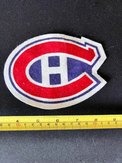 Late 60s early 70s Montréal Canadiens hockey uniform patch, View more