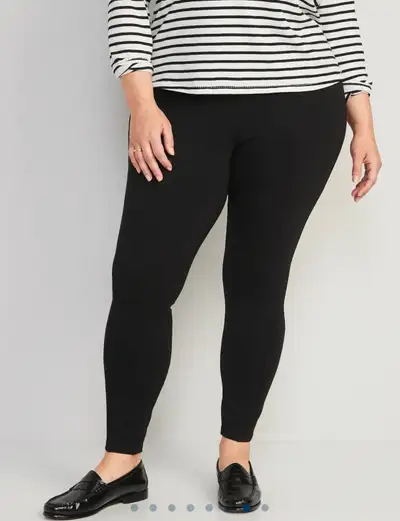Old Navy Women’s Black Extra High-Waisted Stevie Skinny Ankle Pa, View more