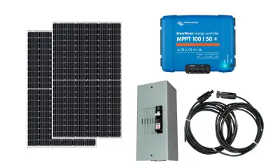 900W Solar Panel Kit MPPT Controller for Cottage Cabin Trailer, View more