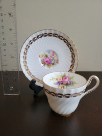 Vintage Demi Tasse Tea Cup and Saucer