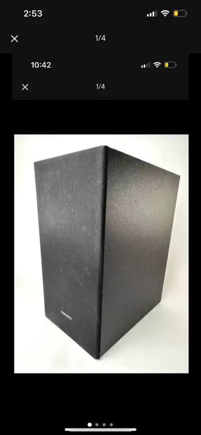 Samsung Wireless Subwoofer Speaker PS-WT47Tw for sale, View more
