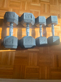 Dumbbells 35s and 20s