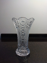 Vintage Crystal Vase - Small