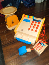 Hape cash register and scale 