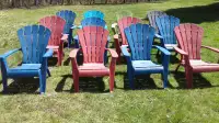 Great Variety of Adirondack Lawn Chairs--$20 Each