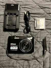 Nikon Coolpix S4100 Digital Camera 14MP with Touch Screen