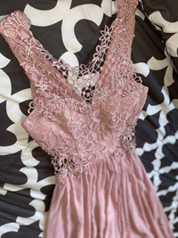 Blush pink dress