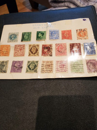 complete set of Great Britain old stamps