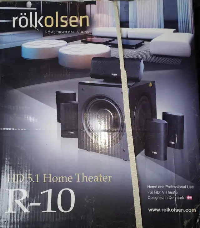 Rolkolsen Surround Sound Home Theater System in General Electronics in Grand Bend - Image 2