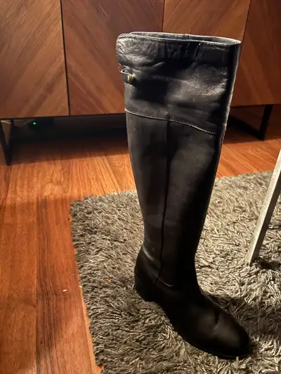 New Kiomi over the knee black boots European size 40 (US size 9., View more