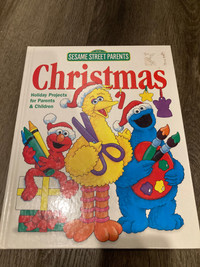 Sesame Street Christmas activity book
