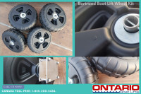 Bertrand Boat Lift Wheel Kit - Move your boat lift with ease!