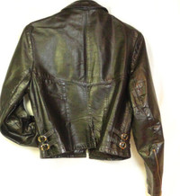 XS Vintage Leather Jacket Ladies COSA NOVA