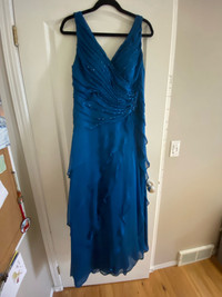Blue grad/formal dress