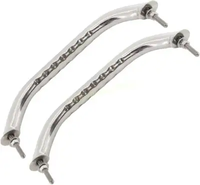 New NovelBee 2pcs Stainless Round Boat Grab Handle - Hand Rail, View more