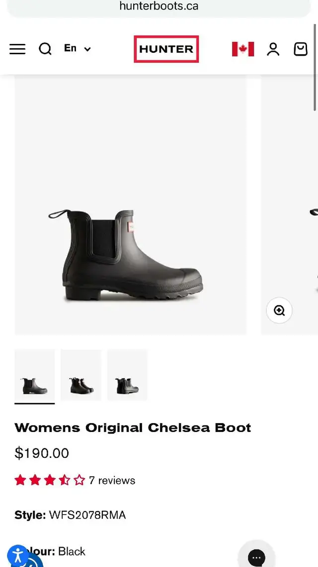 Hunter boots sz1064208545309826120