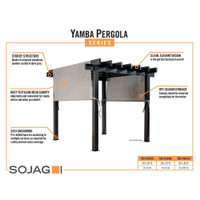 Sojag Yamba Pergola 10x10 - Brand New in Box