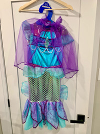 Mermaid Costume Kids size 7-8