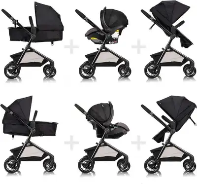 Evenflo pivot travel system Stroller and car seat combo, View more