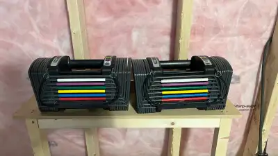 GET BIG - PowerBlock SportBlock 5.0 Adjustable Dumbbells, View more