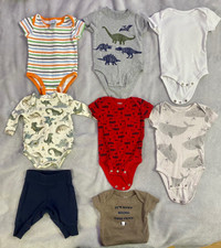 0-3 month and 3 month onesie lot