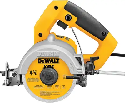 DEWALT Wet Tile Saw, Masonry, 4-3/8-Inch (DWC860W), View more