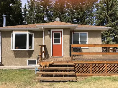 House to be moved 1969 stucco siding in 2019. Full basement with wood burning stove and bathroom. Fu...