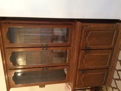 Vaisselier buffet bois massif - Dresser wall unit, View more