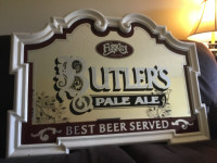 Butlers Pale Ale Bar Sign