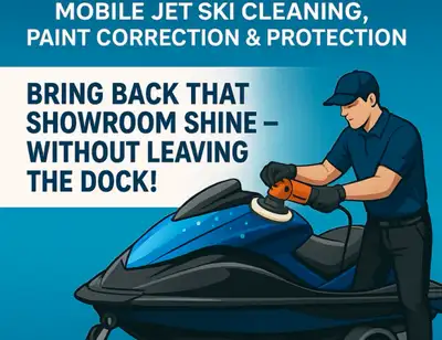 JetShine Pro – Mobile Jet Ski Cleaning, Paint Correction & Protection Bring Back That Showroom Shine...