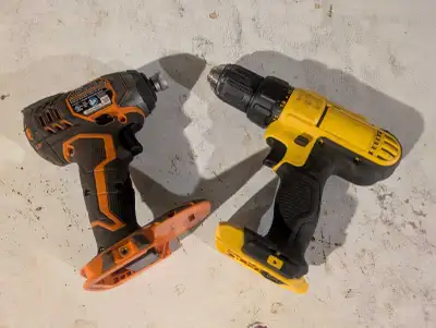 DeWalt Ridgid Drills, View more