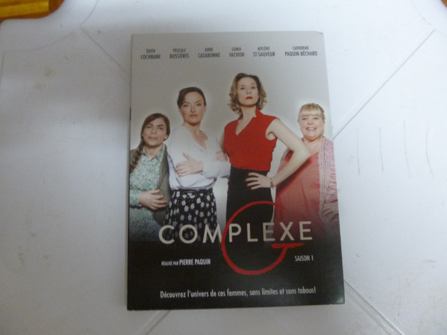 DVD Complexe G saison 1 dans CD, DVD et Blu-ray  à Saint-Hyacinthe