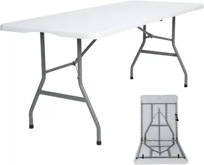 Lakhow 6FT Folding Table, View more