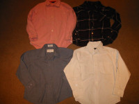 Boys Size 8 Dress shirts and T-Shirts