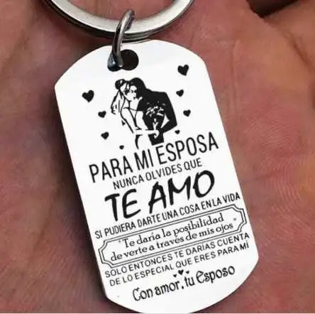 Keychain "Te Amo"-Spanish in Jewellery & Watches in City of Toronto - Image 4