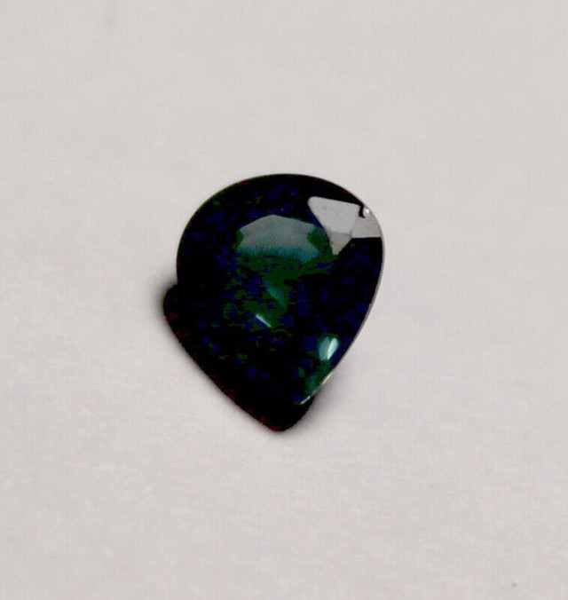 Stunning Indigo Blue Kashmir Sapphire Pear Cut Gemstone 0.72 ct in Jewellery & Watches in Gatineau