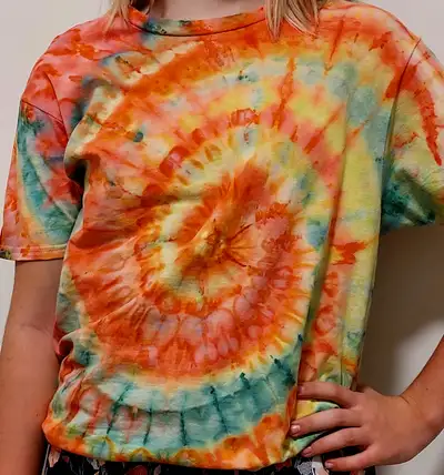 I make T-shirts & tapestry individually to order. New tapestry in technique ice tie dye. Any size, a...