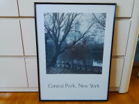 Affiche encadrée Central Park, New-York